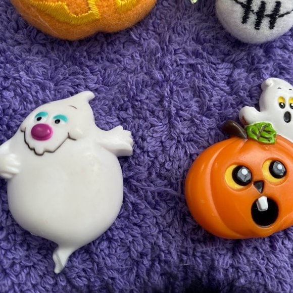 Halloween Bundle 80’s 90’s Pin EUC Russ Hallmark Pins Brooches VTG - Picture 11 of 14
